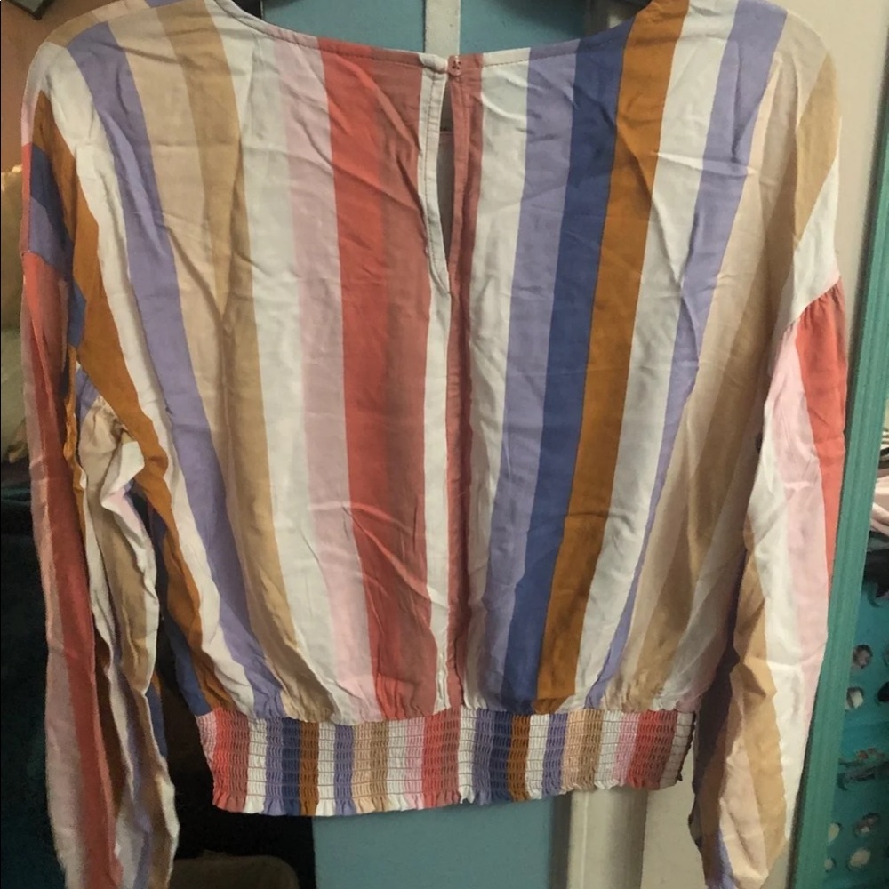 Colorful striped blouse - Picture 2 of 2